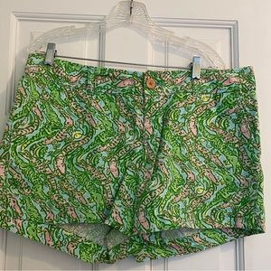 Lilly Pulitzer Callahan shorts size 14